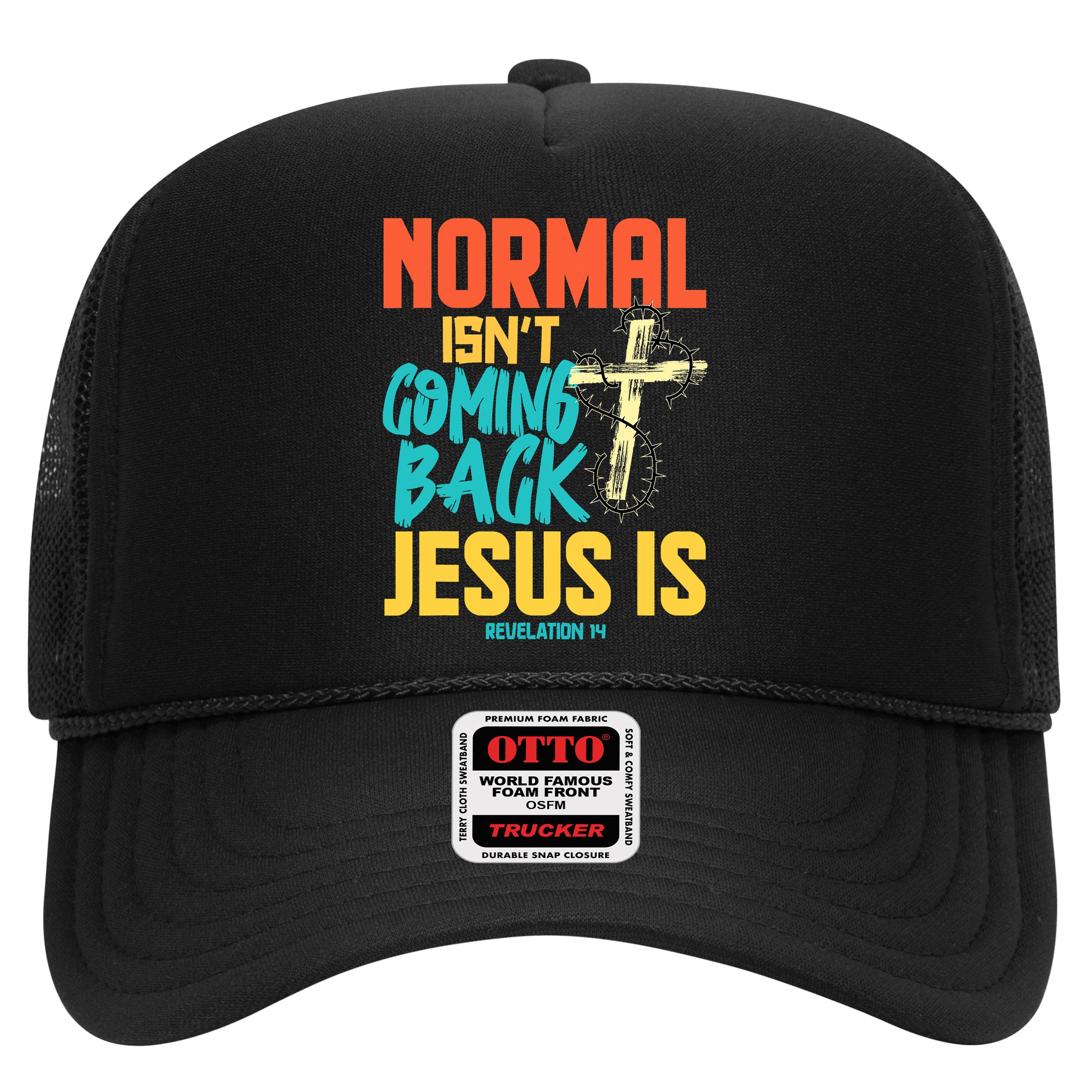 Normal Isnt Coming Back Jesus Funny Hat