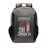 Normal Isn't Coming Back But Jesus Is Revelation Women Vector Backpack