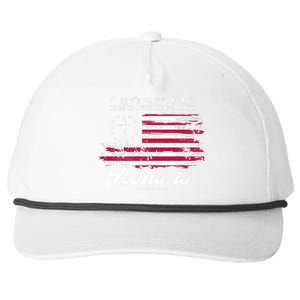 Normal Isn't Coming Back But Jesus Is Revelation 14 American Flag Snapback Five-Panel Rope Hat