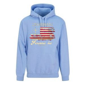 Normal Isn't Coming Back But Jesus Is Revelation 14 American Flag Unisex Surf Hoodie