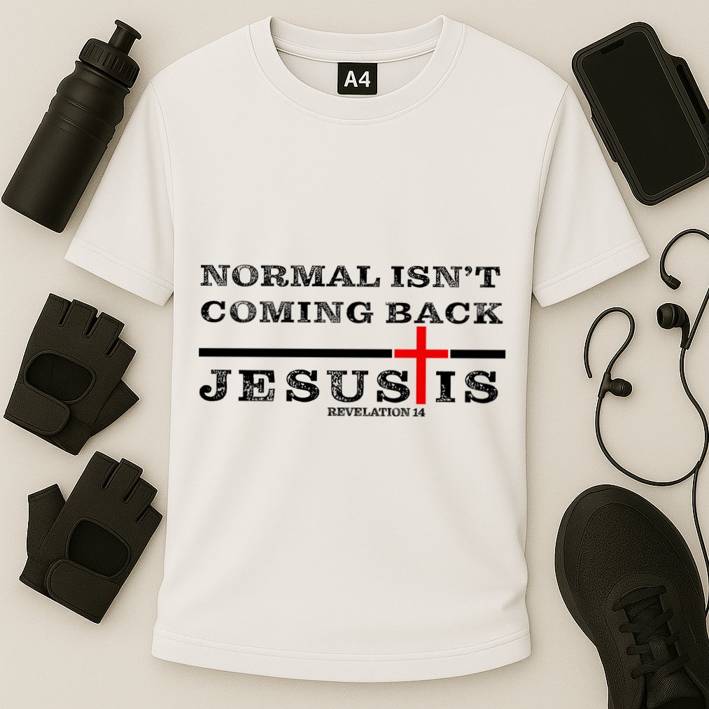 Normal Isn't Coming Back But Jesus Is Revelation 14 Performance Shirt