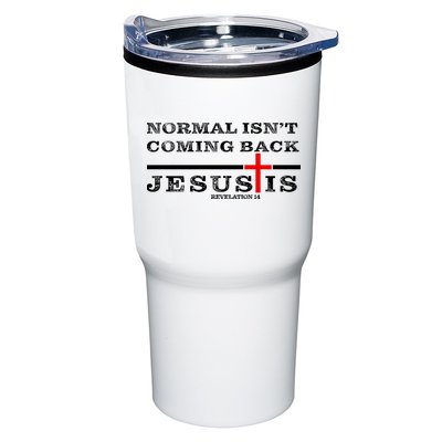 Normal Isn't Coming Back But Jesus Is Revelation 14 Tumbler