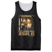 Normal Isn't Coming Back Jesus Is Revelation 14 Mesh Reversible Basketball Jersey Tank