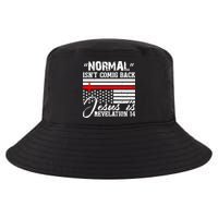 Normal Isn't Coming Back But Jesus Is Revelation Cool Comfort Performance Bucket Hat