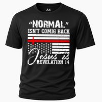 Normal Isn't Coming Back But Jesus Is Revelation Cooling Performance Crew T-Shirt