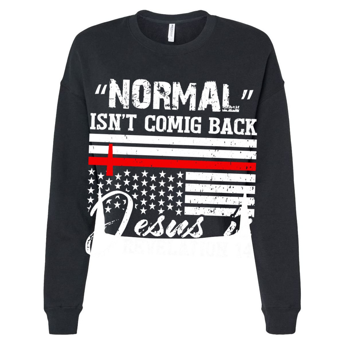 Normal Isn't Coming Back But Jesus Is Revelation Golf Towel