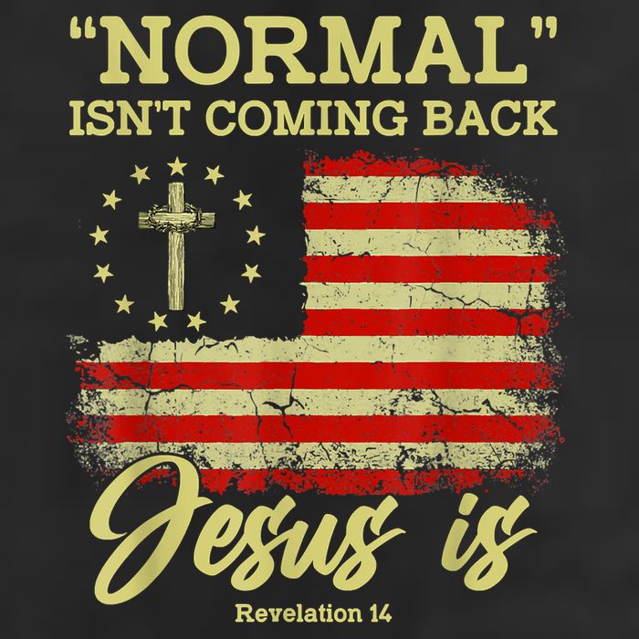 Normal Isn't Coming Back Jesus Is Revelation 14 Christian 15oz Campfire Ceramic Mug