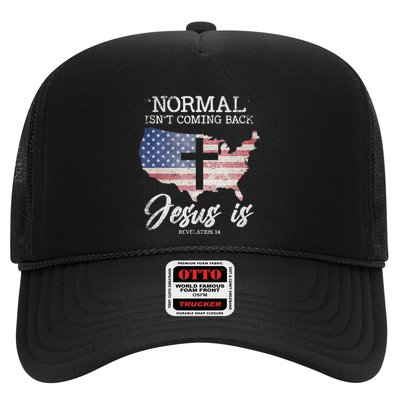 Normal Isn't Coming Back But Jesus Is Revelation 14 Hat
