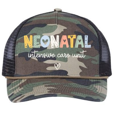 Neonatal Intensive Care Unit NICU Nurse Retro Rope Trucker Hat Cap