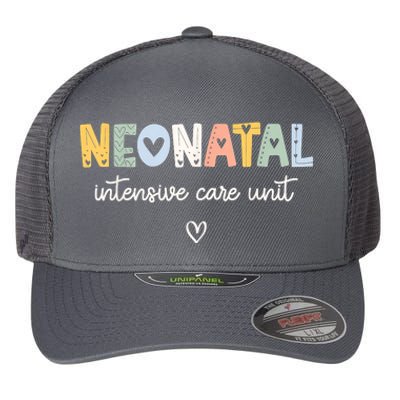 Neonatal Intensive Care Unit NICU Nurse Flexfit Unipanel Trucker Cap