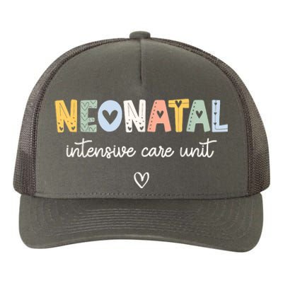 Neonatal Intensive Care Unit NICU Nurse Yupoong Adult 5-Panel Trucker Hat