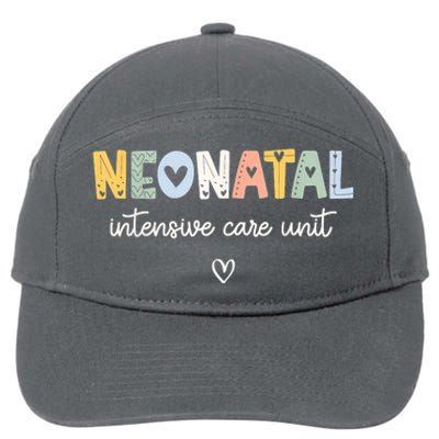 Neonatal Intensive Care Unit NICU Nurse 7-Panel Snapback Hat