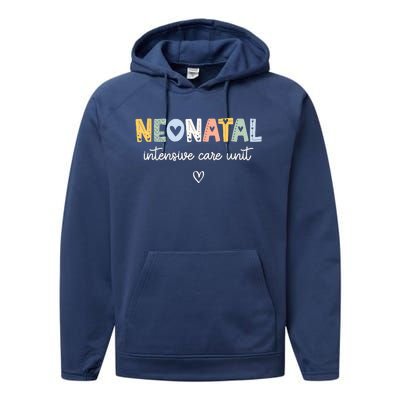 Neonatal Intensive Care Unit NICU Nurse Performance Fleece Hoodie