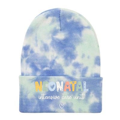 Neonatal Intensive Care Unit NICU Nurse Tie Dye 12in Knit Beanie