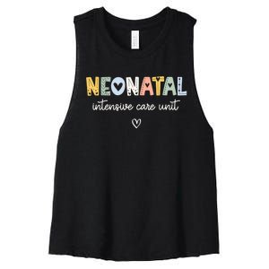 Neonatal Intensive Care Unit NICU Nurse Women's Racerback Cropped Tank