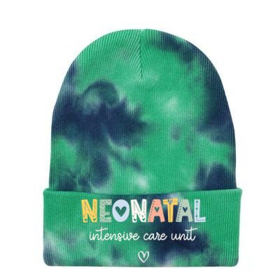 Neonatal Intensive Care Unit NICU Nurse Tie Dye 12in Knit Beanie