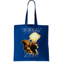 Normal Isnt Coming Back But Jesus Is Cross Christian Easter Tote Bag