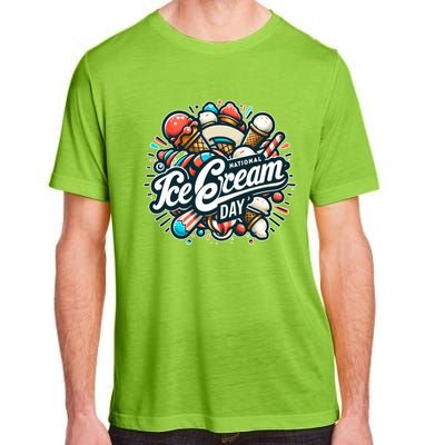 National Ice Cream Day Gift Adult ChromaSoft Performance T-Shirt