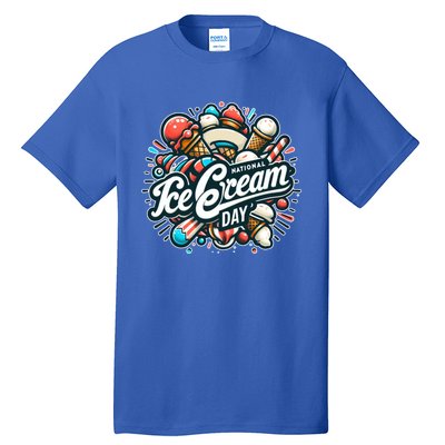 National Ice Cream Day Gift Tall T-Shirt