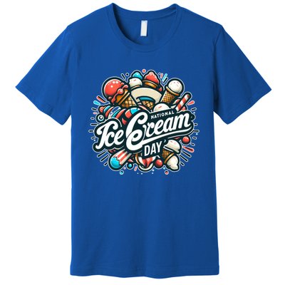 National Ice Cream Day Gift Premium T-Shirt