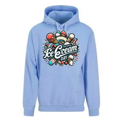 National Ice Cream Day Gift Unisex Surf Hoodie