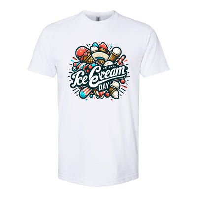 National Ice Cream Day Gift Softstyle CVC T-Shirt