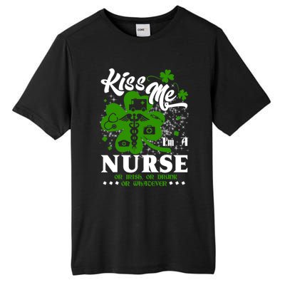 Nurse Irish Cool Gift St Patricks Day Me Im A Nurse Meaningful Gift Tall Fusion ChromaSoft Performance T-Shirt