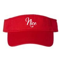 Nice Christmas Couples Naughty and Nice Visor