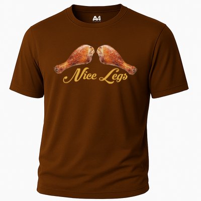 Nice Legs Funny Thanksgiving Turkey Performance Shirt