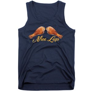 Nice Legs Funny Thanksgiving Turkey Tank Top