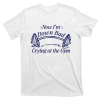 Now Im Down Bad Crying At The Gym Ttpd T-Shirt