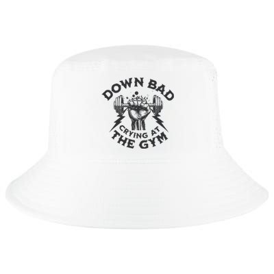 Now Im Down Bad Crying At The Gym Lyrics Ttpd Cool Comfort Performance Bucket Hat