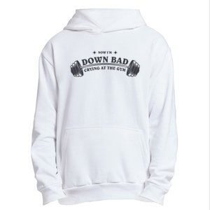 Now Im Down Bad Crying At The Gym Ttpd Album Urban Pullover Hoodie