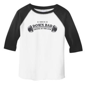 Now Im Down Bad Crying At The Gym Ttpd Album Toddler Fine Jersey T-Shirt