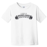 Now Im Down Bad Crying At The Gym Ttpd Album Toddler T-Shirt