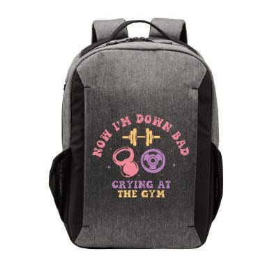 Now IM Down Bad Crying At The Gym Vector Backpack