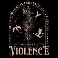 Nowhere In Existence Violence Retro Fantasy Book Dragon Mug