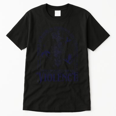 Nowhere In Existence Violence Retro Fantasy Book Dragon Tall T-Shirt