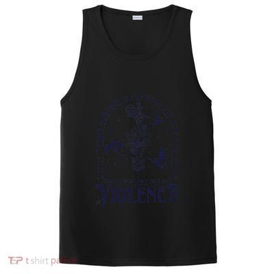 Nowhere In Existence Violence Retro Fantasy Book Dragon PosiCharge Competitor Tank