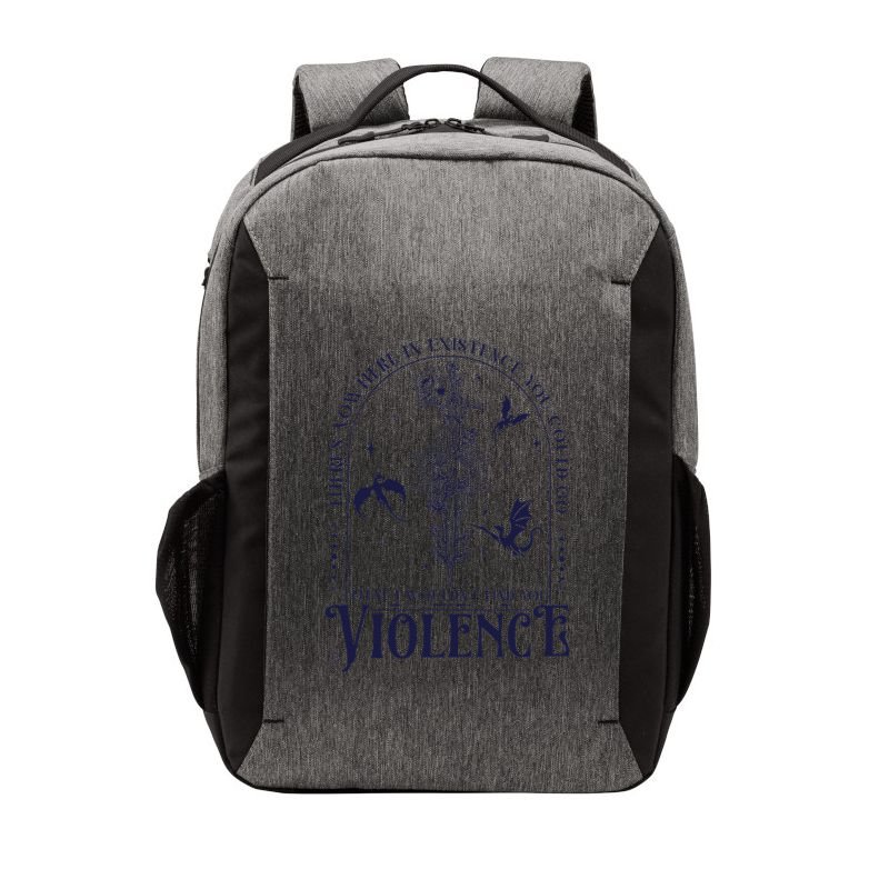 Nowhere In Existence Violence Retro Fantasy Book Dragon Vector Backpack
