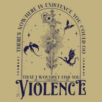 Nowhere In Existence Violence Retro Fantasy Book Dragon Cooling Performance Crew T-Shirt