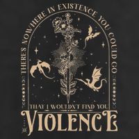 Nowhere In Existence Violence Retro Fantasy Book Dragon Cool Comfort Performance Bucket Hat