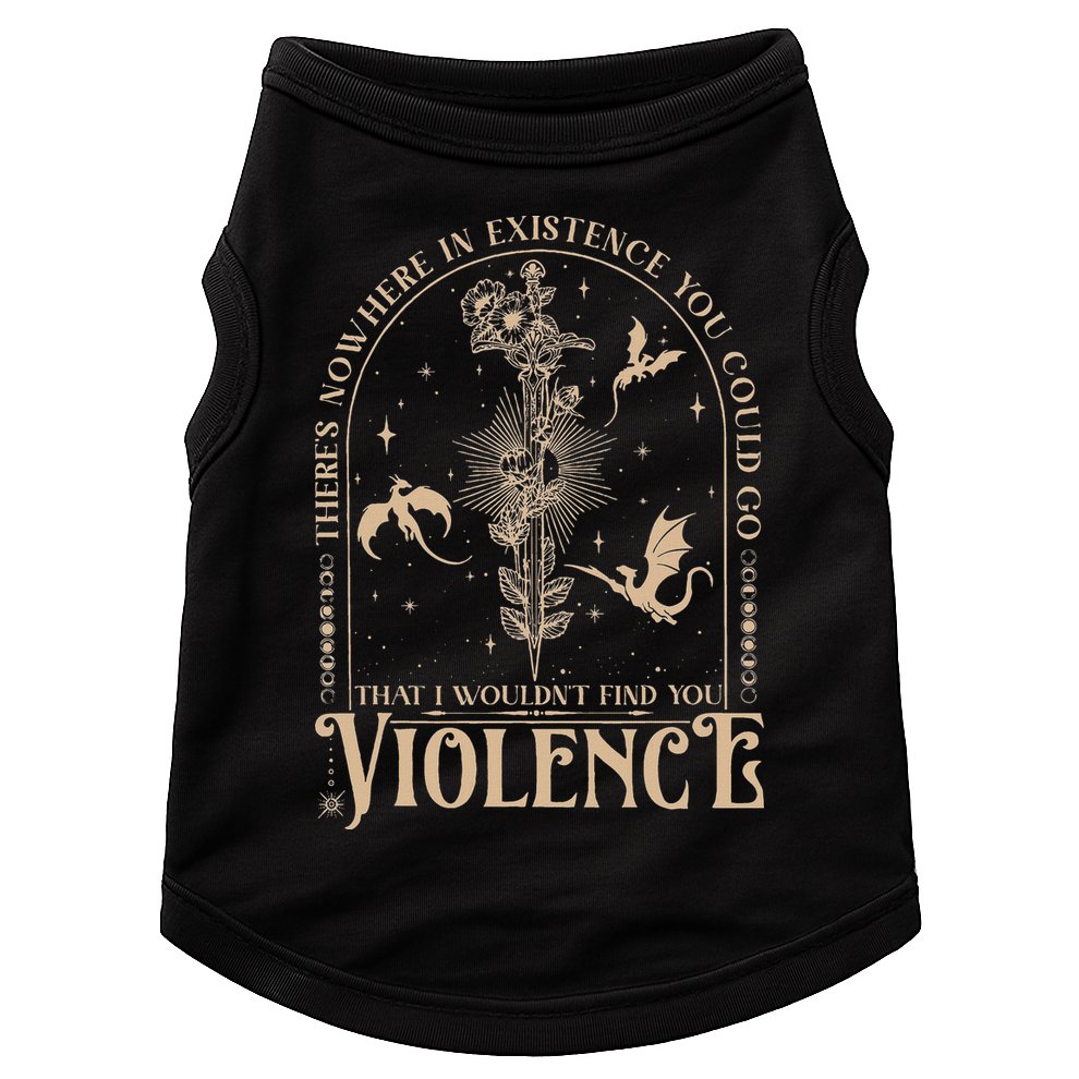 Nowhere In Existence Violence Retro Fantasy Book Dragon Doggie Tank