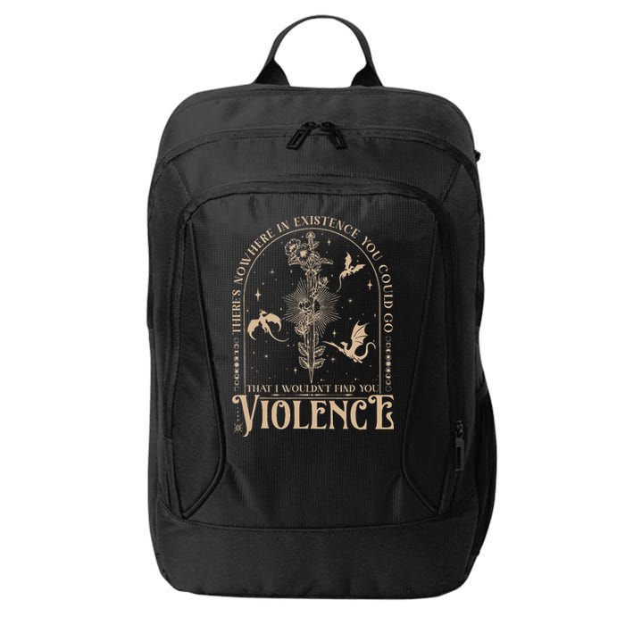 Nowhere In Existence Violence Retro Fantasy Book Dragon City Backpack