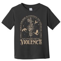 Nowhere In Existence Violence Retro Fantasy Book Dragon Toddler T-Shirt