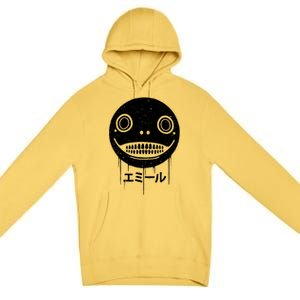 Nier Creepy Face Premium Pullover Hoodie