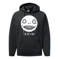 Nier Creepy Face Performance Fleece Hoodie