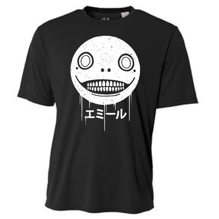 Nier Creepy Face Cooling Performance Crew T-Shirt