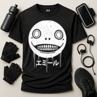 Nier Creepy Face Cooling Performance Crew T-Shirt