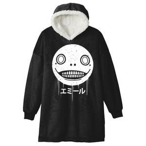 Nier Creepy Face Hooded Wearable Blanket